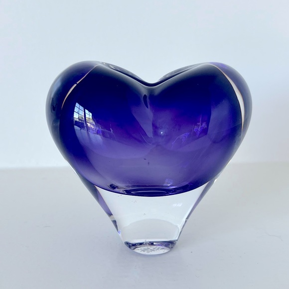 Rosenthal Art Rosenthal Art Glass Crystal Bud Vase Hand Blown